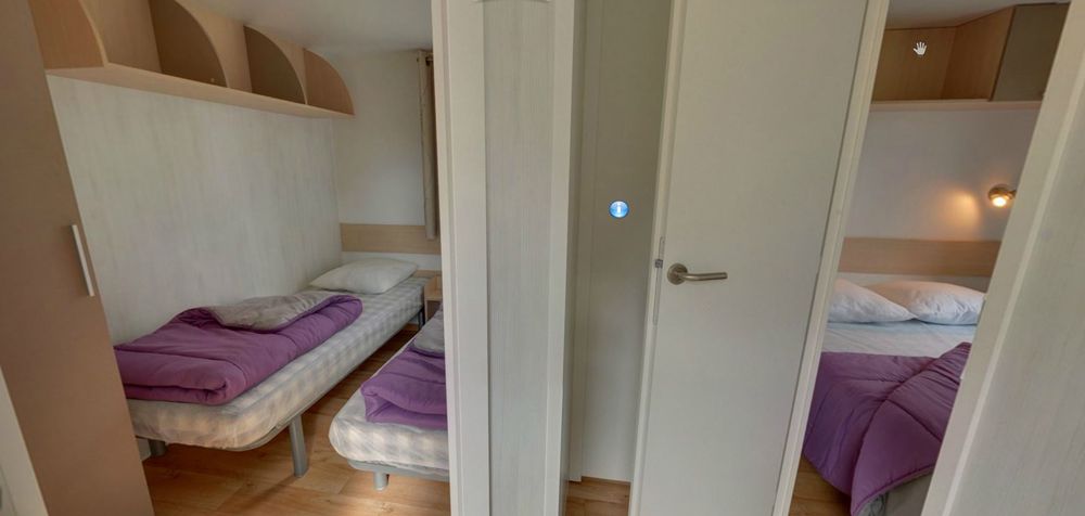 Campsite Eure et Loir France Centre : Mobil-home 3 chambres pour votre confort